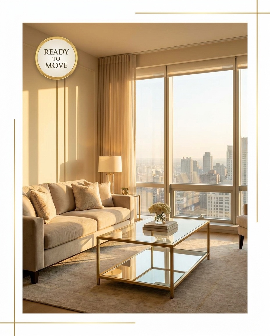 Ready to Move — 3 BHK