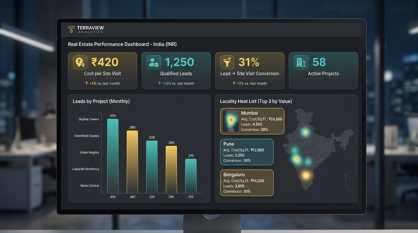 Your live lead dashboard