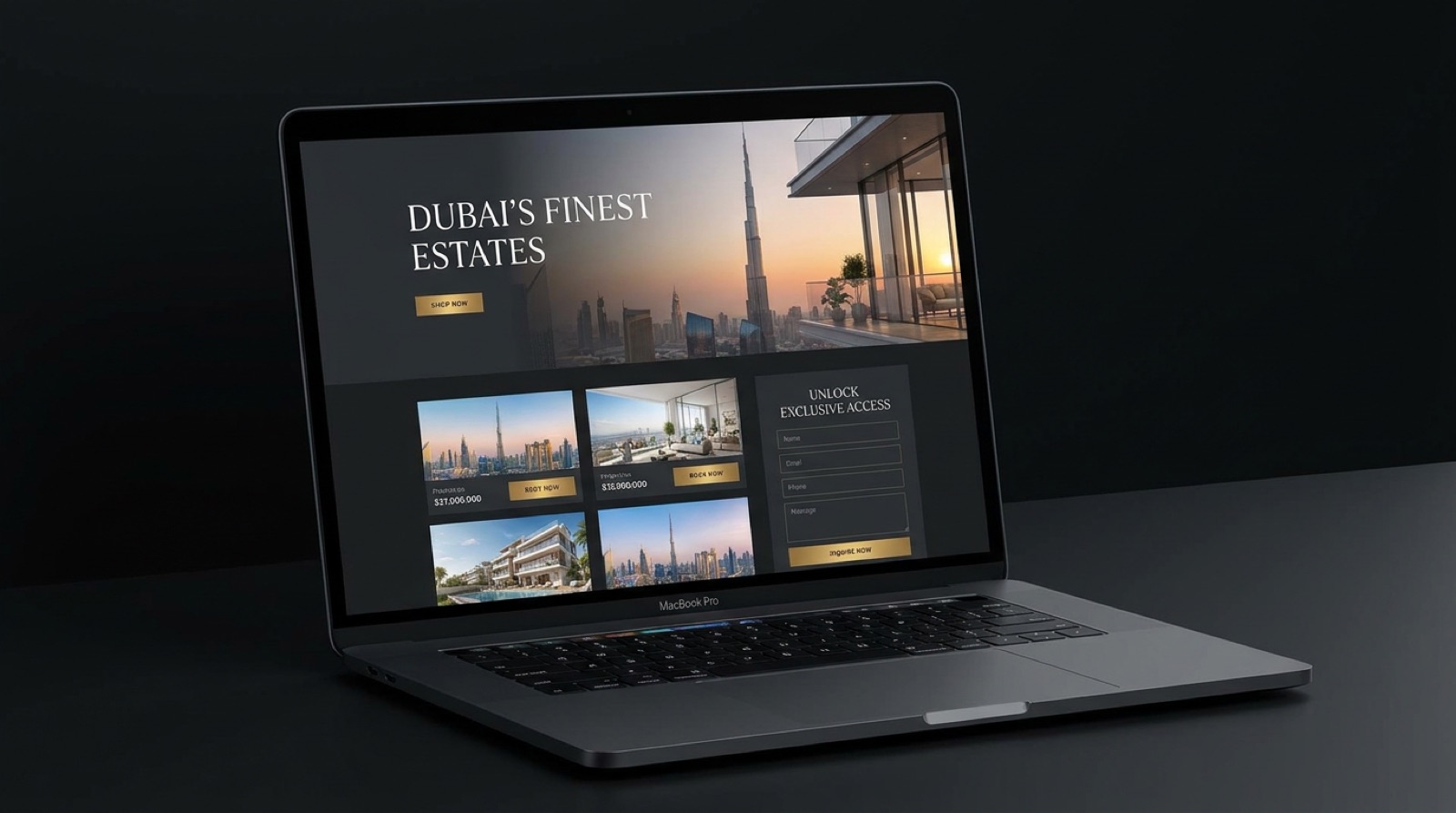 Agency site we built